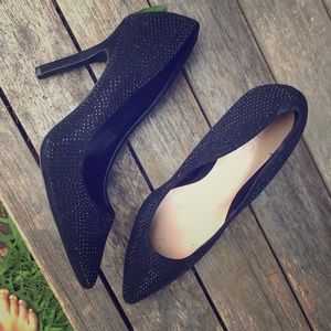 ALDO Black, Gem-Studded Heels
